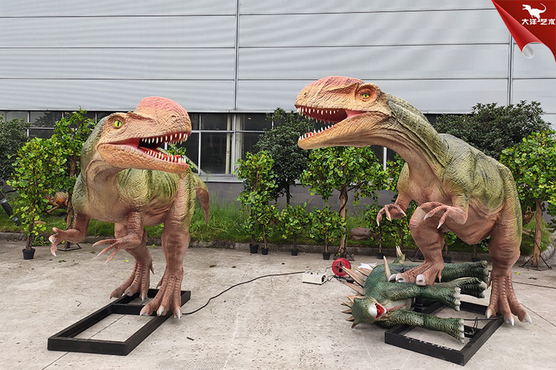 仿真恐龍-單脊龍