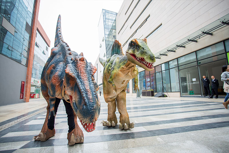  恐龍表演服，仿真恐龍皮套