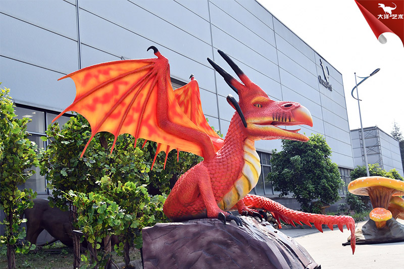 仿真火龍，仿真恐龍模型