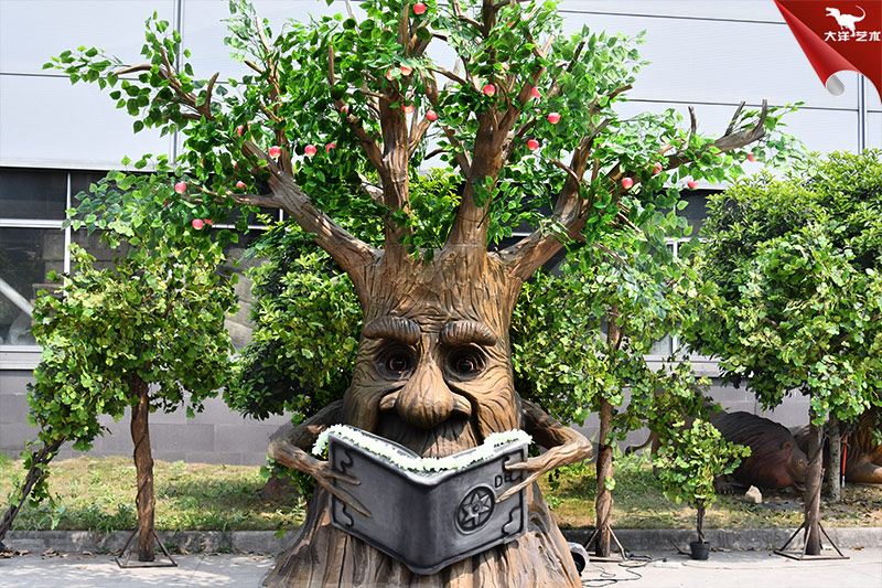 說話樹，仿真植物模型，說話樹制作