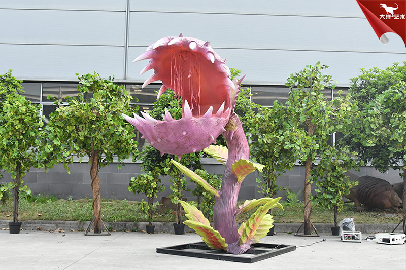 食人花，仿真植物，大型植物模型