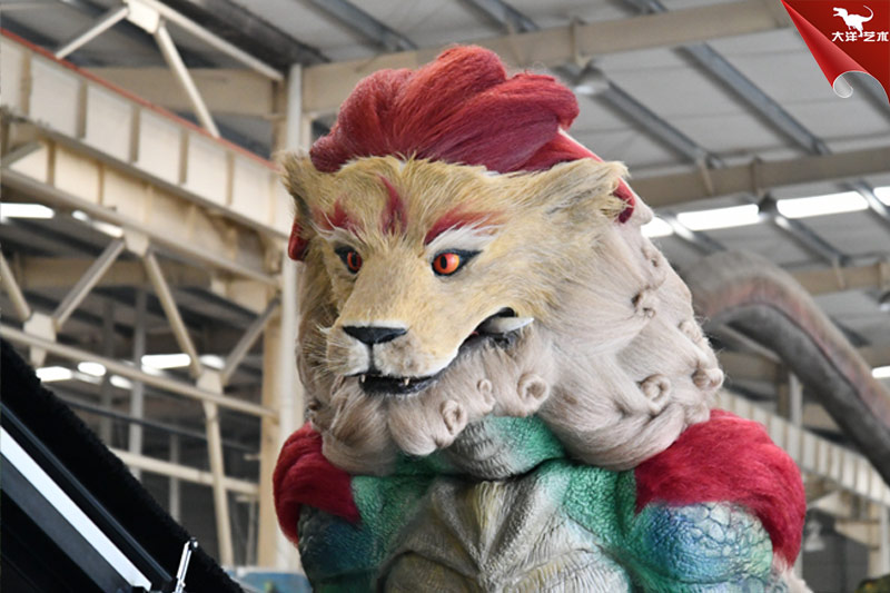 大型仿真動物模型-火麒麟模型