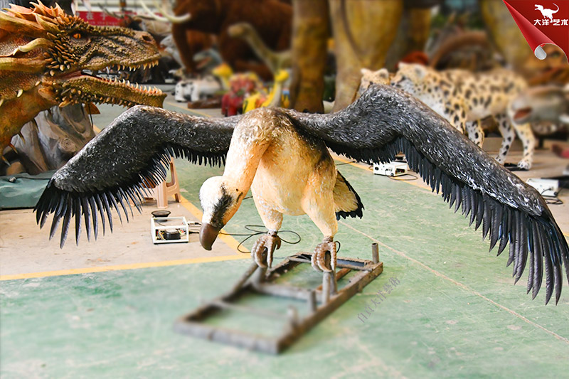 仿真禿鷲模型 動物仿真模型制作廠家
