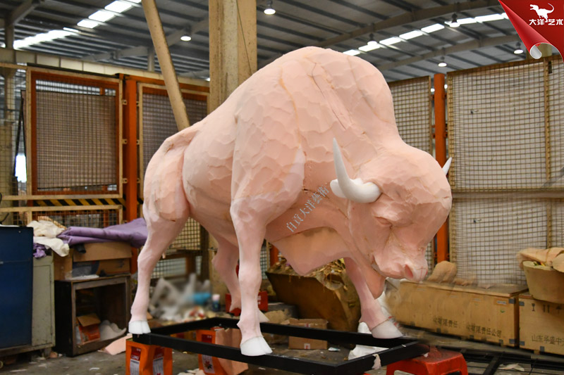 仿真野牛 動物仿真模型