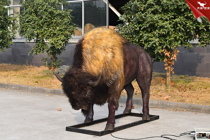 仿真野牛 動物仿真模型