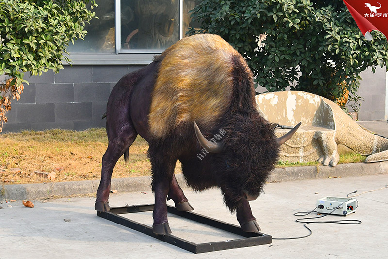 仿真野牛 動物仿真模型