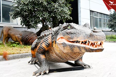 仿真鱷魚，仿真動(dòng)物制作