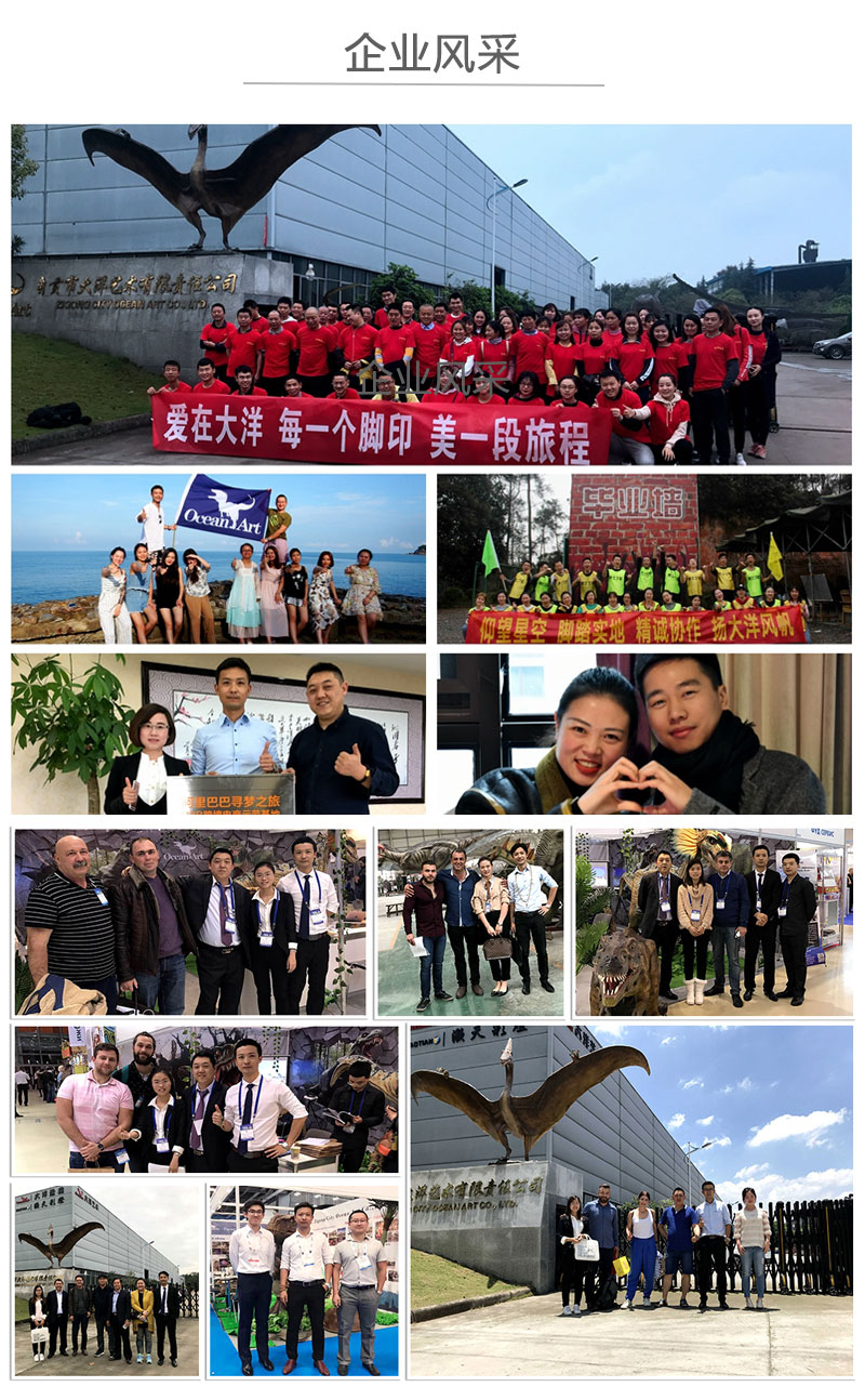 自貢大洋藝術，仿真恐龍制作工廠